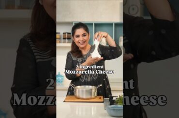 2 Ingredient Mozzarella Cheese I #Shorts I Pankaj Bhadouria