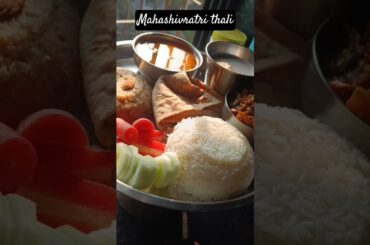 Maharashtra veg thali #vegthali #shorts #food #viral #trendingshorts #cooking #indianfood #healthy