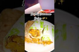Healthy Shawarma Recipe | No Mayo, No Cream | Easy Homemade Wrap