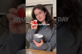 how to eat healthier easily (full day of eating high protein meals!)