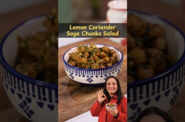 High Protein Lemon Garlic Soya Chunks | Easy & Healthy Veg Recipe | Protein Rich Veg Dish