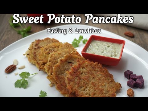 Healthy and tasty tiffin breakfast snacks, Sweet potato Pancakes ) Upvas Easy recipe Healthy and tasty tiffin breakfast snacks, Sweet potato Pancakes ) Upvas Easy recipe