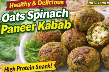 Healthy tiffin ideas for kids/OATS SPINACH PANEER,Lunchbox recipes/ Breakfast/Snacks tiffin recipes