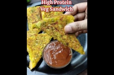 Healthy Sandwich Recipe | Breakfast Recipes | Snacks #sandwich #healthyrecipes #shorts #viral
