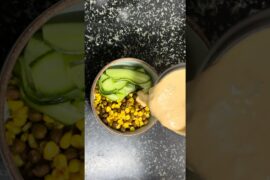 Quick & Easy Healthy Salad Recipe #trending #shortsfeed #shorts