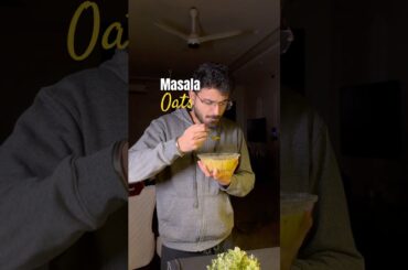 Masala oats recipe | Vishesh monga | #ytshorts #yt #food #oats #healthy #asmr #foodie #cooking