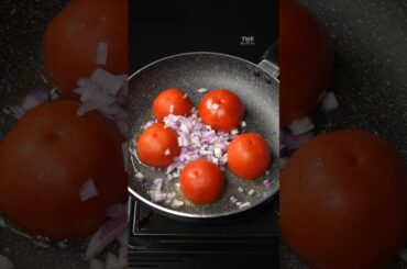 Shakshuka with Indian Masala twist Recipe! Quick and Easy Breakfast #shorts #asmr