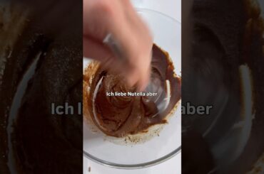 GESUNDE NUTELLA?! (Nur 5 Zutaten) #gesunderezepte #nutella #fy