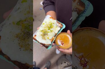 Banaras ke unique breakfast #food #varanasi #shorts