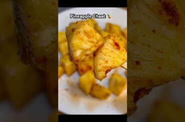 Spicy & Tangy Pineapple Chaat | Pineapple Chaat Recipe | #shorts #viral #chaat #recipe