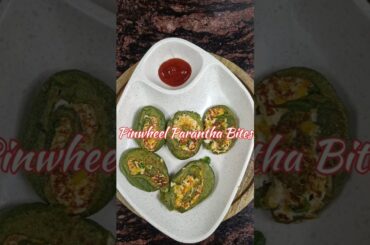 Pinwheel Parantha Bites#healthy #tiffinrecipe#easyrecipe #breakfast #viralrecipe #shortvideo#lunch