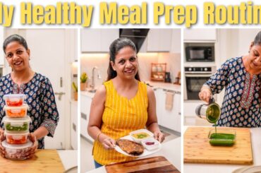 My Weekly Healthy Meal Prep Routine | Easy & Practical Kitchen Tips