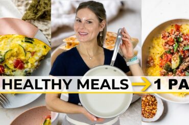 ONE PAN HIGH PROTEIN MEALS (I Make On Repeat) | Breakfast Lunch & Dinner!