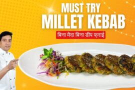 Paneer Millet Kebab | Millet Recipes Healthy |  High Protein Snack | Chef Sahajan