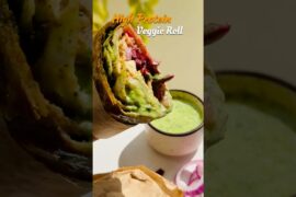 High Protein No-Cook Chickpea Wrap 10 Min Veg Recipe | Weight loss Wrap |   Breakfast Recipe