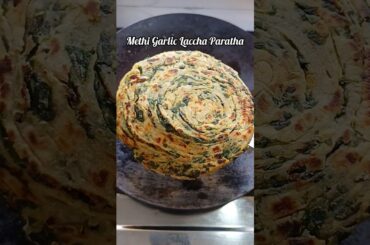 #cookwithniku #methigarlicparatha #trending #lacchaparantha #food #healthy #viralshorts #paratha
