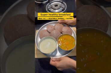 Healthy Breakfast Ideas Day 9/100 | High Fibre High Protein Breakfast | Ragi Recipe #indianbreakfast