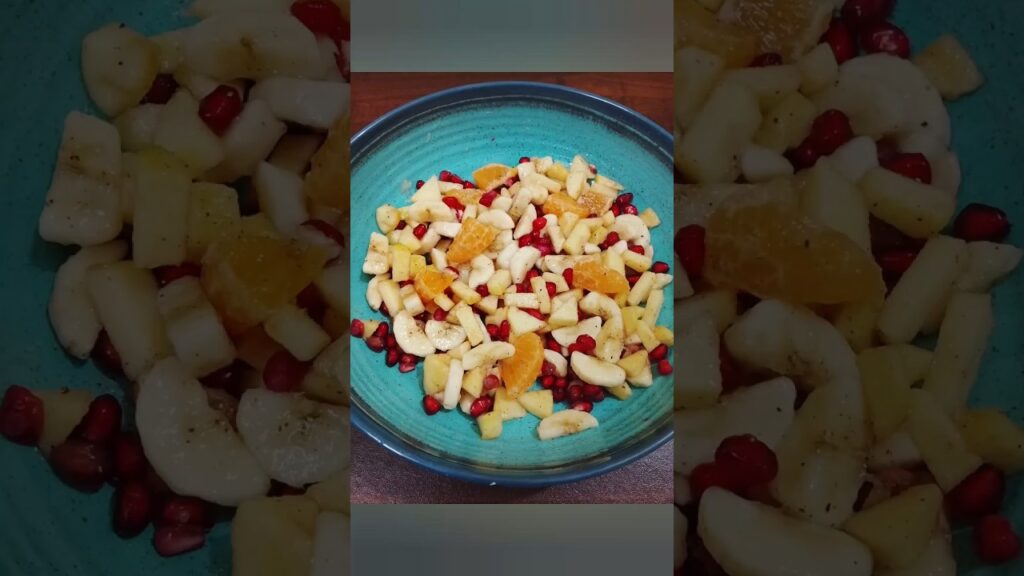 Healthy Fruit Salad Recipe | 7 Days 7 Salad Recipes Day 3 | Mix Fruit Salad in 5 Minutes