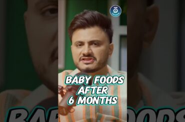 6 Mahine Baad Baby Ko Kya Khilaye? Solid Food Start Guide #babyfood #weaning #shorts #health