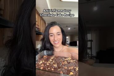 Healthy gluten-free chocolate cake recipe #healthydessert #healthychocolate #chocolatecake #cake