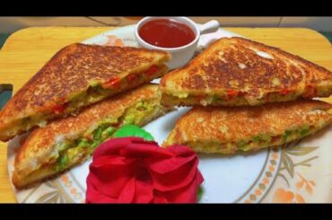 High Protein Paneer Spread Sandwich Recipe |Quick & Very Healthy Paneer Sandwich By Khalijiskitchen
