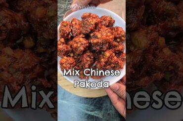 Crispy Kurkure Mix Veg Chinese Pakoda Full Tasty Recipe #Shorts #Pakoda