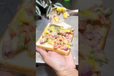 Perfect Evening Snack Sandwich Recipe|Veg Sandwich Street Style| Simple & Healthy Sandwich at Home