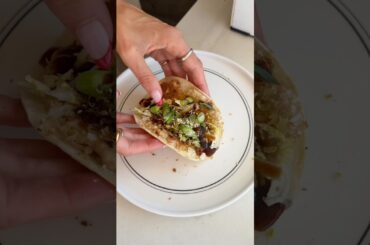 Smashed chicken katsu tacos #shorts #recipes #cookingshorts #cooking