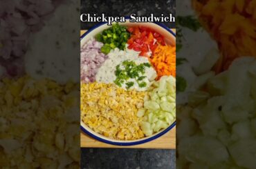 Chickpea Sandwich #shorts #chickpeas #sandwich