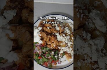 45g Protein Chicken Bowl (10 Min Meal)