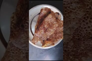 Quick & Crispy Ragi Dose | Healthy Breakfast | My lifestyle #RagiDose #food  #Shorts #bollywood