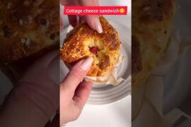 Creamy Cottage Cheese Sandwich Recipe|Healthy & Quick Breakfast in 5 Minutes #easynutrition  #recipe