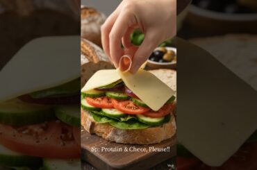 The Perfect Sandwich in 10 Seconds!#Sandwich #FoodPorn #Recipe#usa