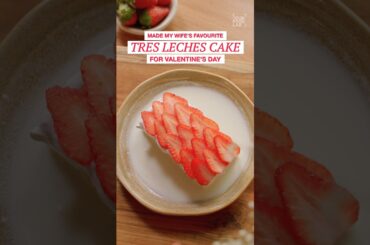 VIRAL TRES LECHES CAKE in a MICROWAVE | Valentine's Special Recipe | Chef Sanjyot Keer