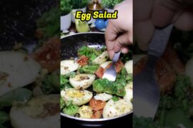 Broccoli Egg Salad Recipe | Healthy Broccoli with Boiled Eggs