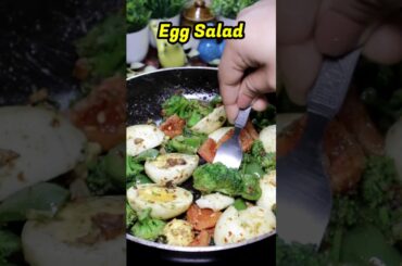 Broccoli Egg Salad Recipe | Healthy Broccoli with Boiled Eggs