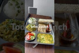 Healthy Lunch Jain Thali #lunchideas #indianfood #viral #shorts