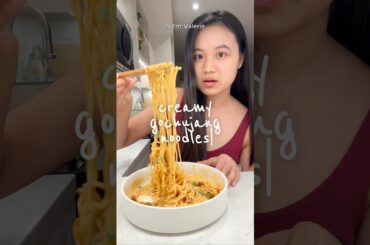 creamy high protein noodles with a secret ingredient #highprotein #easyrecipe #healthyrecipes