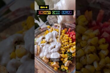 Creamy Corn Salad #diet #weightloss #salad #healthy #recipe #tv #youtubeshorts #dailyvlog  #serial