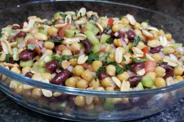 How to make healthy salad | Red bean salad |Salad recipe