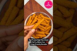 Crispy High Protein Healthy Snack #recipe #healthyfood #snacks #shorts #shortvideo