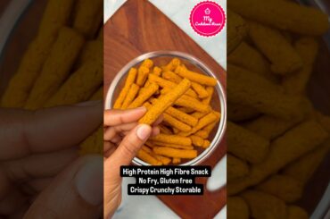 Crispy High Protein Healthy Snack #recipe #healthyfood #snacks #shorts #shortvideo