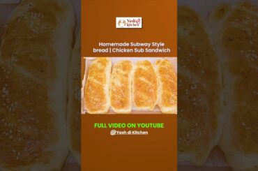 Subway Sandwich | Subway Chicken Sandwich at Home | Chicken Subway | Healthy Sandwich #sandwich