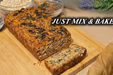 You Won’t Believe How Easy This Seeded Oat Bread Is!