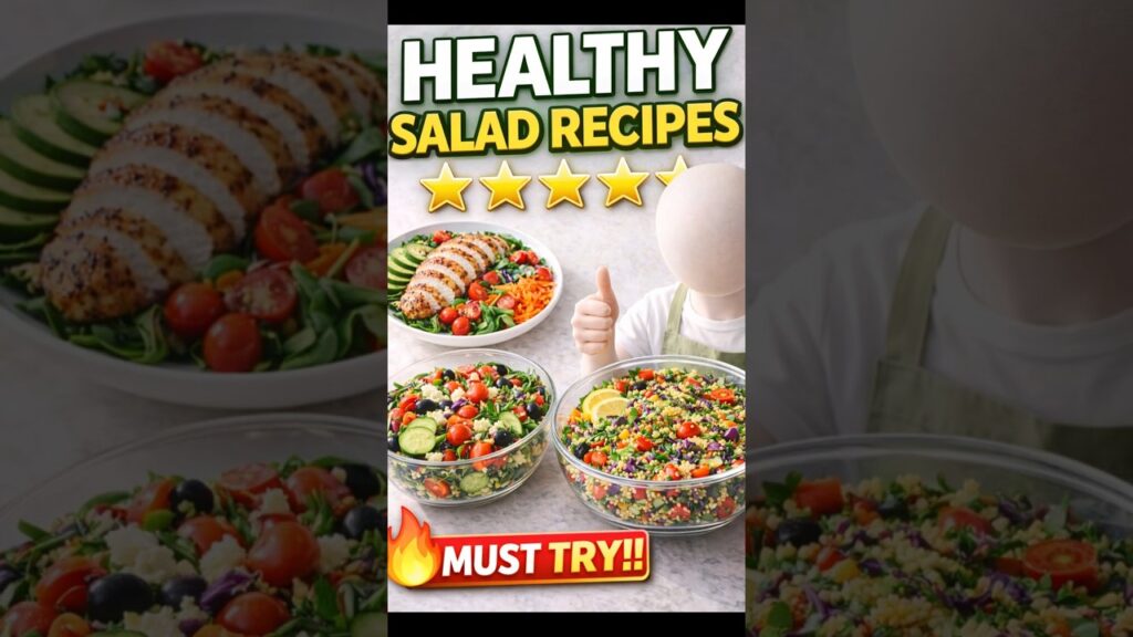 Healthy Salad Recipes #shorts