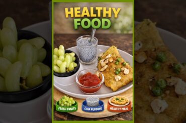 “Paneer Breakfast for Weight Loss | Chane Dal Stuffed Cheela Recipe | #shorts "