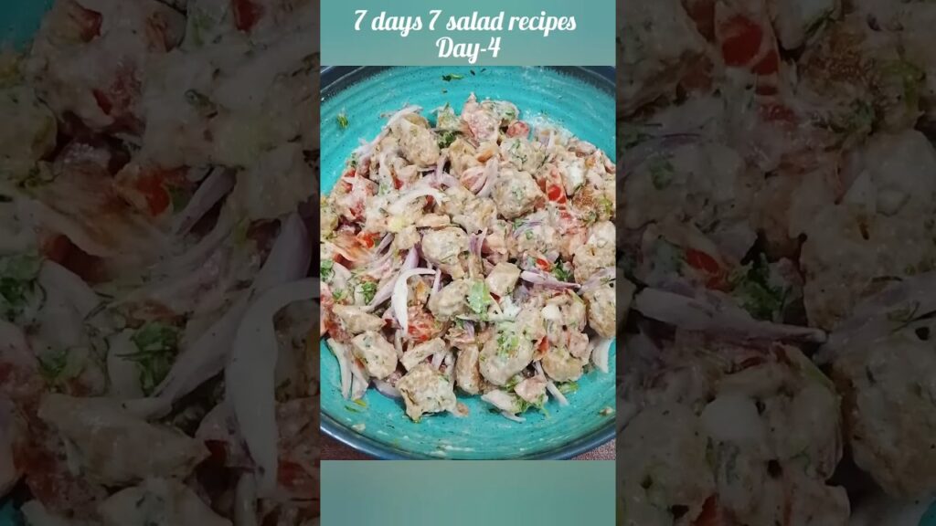 High Protein Soyabean Salad | Healthy Diet Salad | 7 Days 7 Salad Recipes Day 4