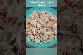 High Protein Soyabean Salad | Healthy Diet Salad | 7 Days 7 Salad Recipes Day 4