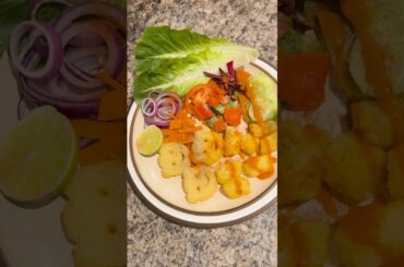 Easy Quick salad recipe in 5 min #sargunkitchen #easyrecipe #5min #5minutemeal #healthysalad #fun