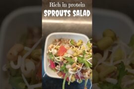 Healthy Sprouts Salad Recipe.. #ytshorts #youtubeshorts